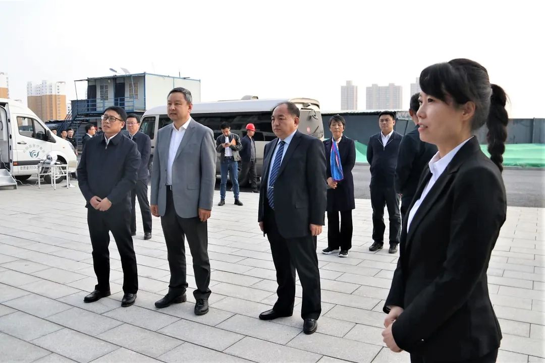 晉中市委書記在山西建投五建集團壽陽縣人民醫(yī)院PPP項目調(diào)研