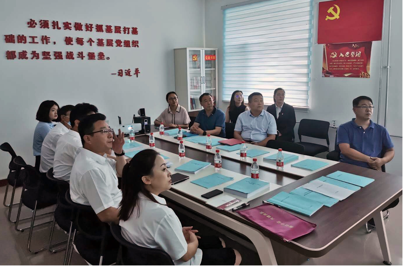 山西省國資委第一調(diào)研組在山西建投機(jī)械化集團(tuán)開展基層黨建工作調(diào)研