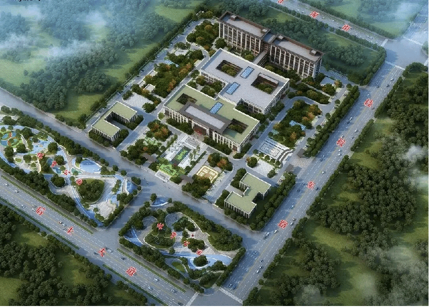 山西建投六建集團(tuán)萬榮縣人民醫(yī)院遷建項(xiàng)目主體結(jié)構(gòu)封頂