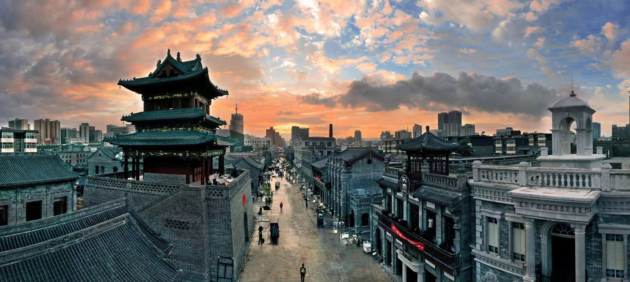 山西建投一建集團(tuán)承建的太原鐘樓街項目獲評“亞洲都市景觀獎”