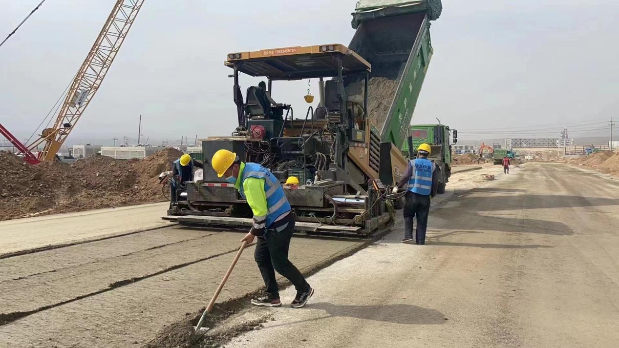 山西建投機械化集團“五一”假期項目建設(shè)忙