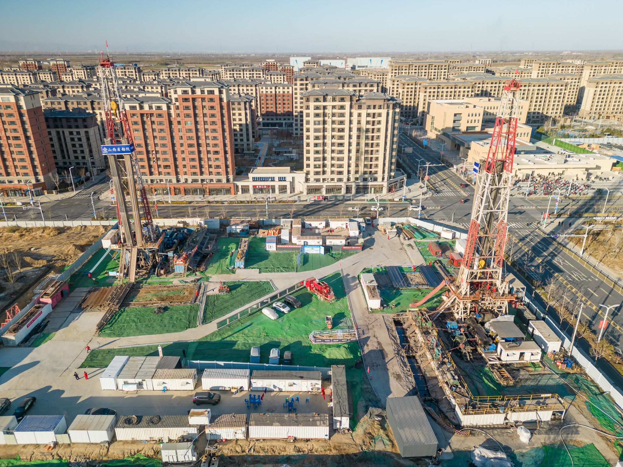 山西建投集團(tuán)承建的雄安新區(qū)中深層地?zé)崮茉错?xiàng)目成功出水