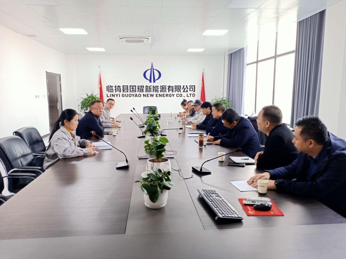 山西建投華融泰公司與運城市環(huán)保局舉行工作會談