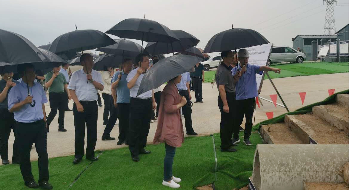 忻州市委書記一行到山西建投四建集團(tuán)投資建設(shè)的代縣生態(tài)文化旅游園區(qū)基礎(chǔ)設(shè)施PPP項(xiàng)目調(diào)研