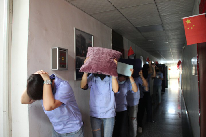 山西建投四建集團(tuán)舉行防震減災(zāi)應(yīng)急演練