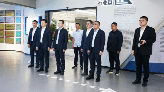 上海市建筑科學(xué)研究院有限公司黨委書記、執(zhí)行董事楊建榮一行到訪山西建投瀟河產(chǎn)業(yè)公司