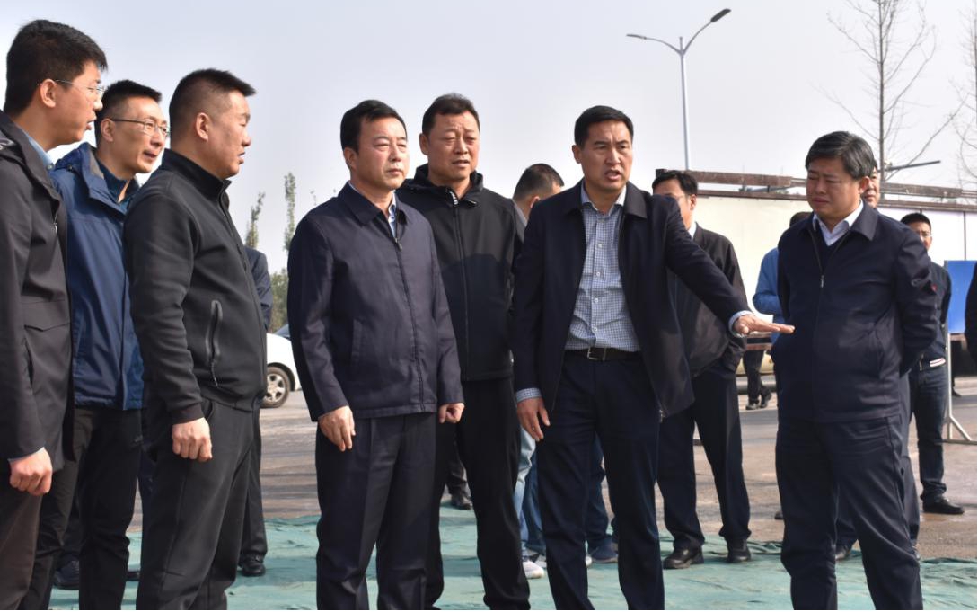 晉中市副市長調(diào)研山西建投承建的市城區(qū)部分城建重點工程項目