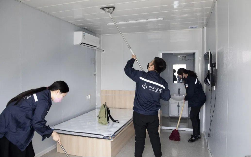 【建投戰(zhàn)“疫”】山西建投三建集團開展“抗疫有我義務(wù)勞動”主題黨日活動