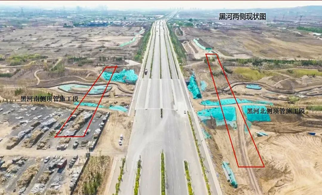 山西建投總承包部龍城大街區(qū)域路網(wǎng)、電力管溝工程首次涉足頂管工程