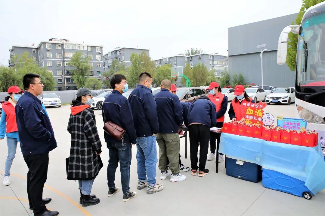 山西建投五建集團(tuán)志愿者以熱血傳遞真情
