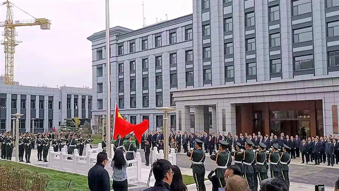 山西建投五建集團(tuán)興縣縣政府改擴(kuò)建工程取得階段性成果