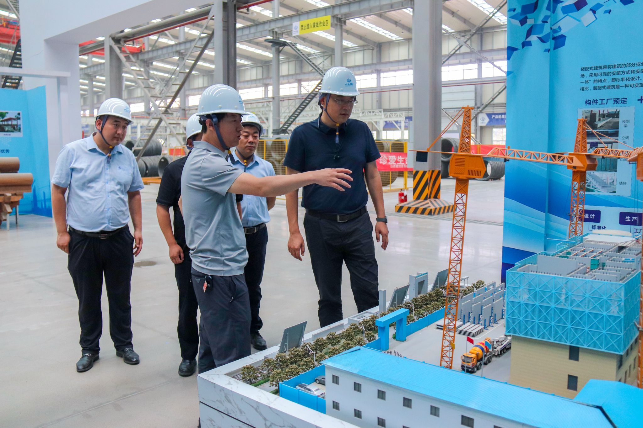 鎮(zhèn)江中林董事長趙磊一行蒞臨山西建投晉西北產業(yè)公司參觀考察