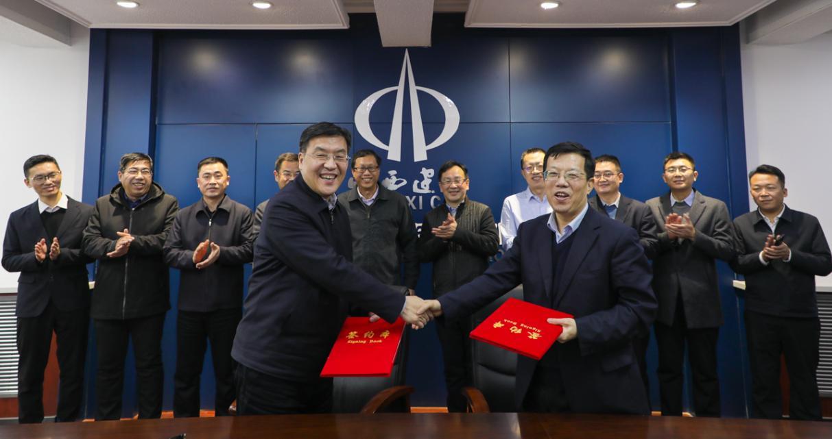 中國水電基礎(chǔ)局有限公司來山西建投六建集團(tuán)開展洽談交流