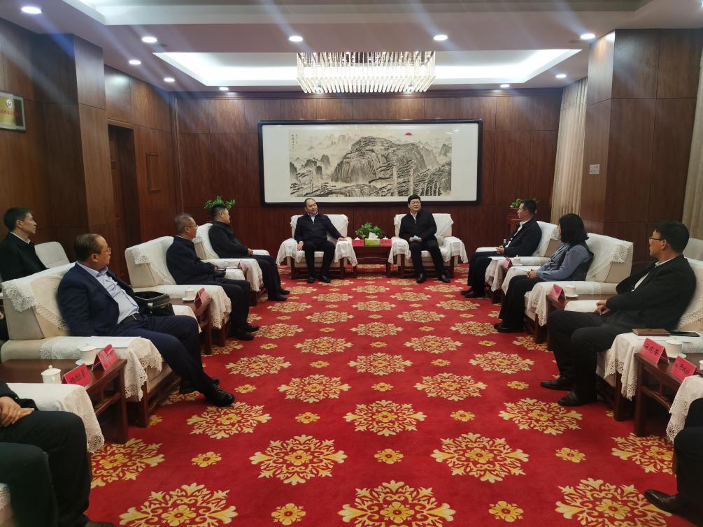 孫波帶隊赴天津開展商務(wù)洽談及項目調(diào)研