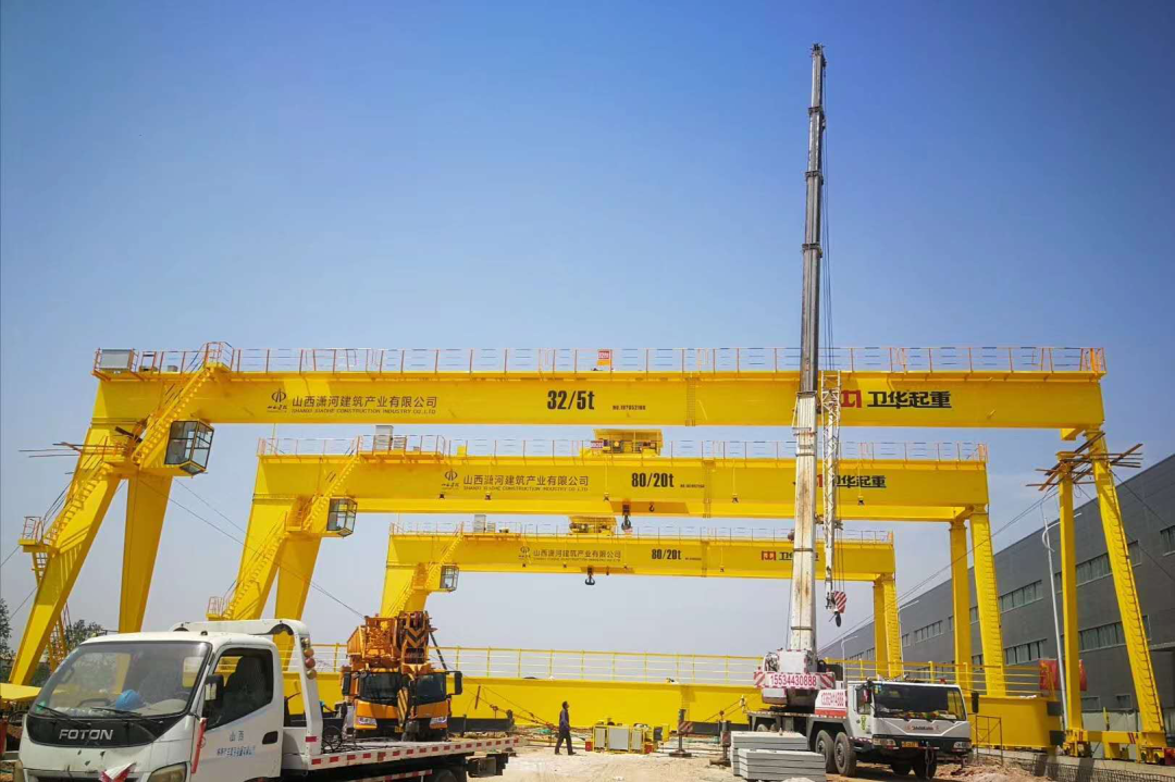 山西省內(nèi)最大的鋼結(jié)構(gòu)橋梁拼裝生產(chǎn)基地落戶山西建筑產(chǎn)業(yè)現(xiàn)代化（瀟河）園區(qū)