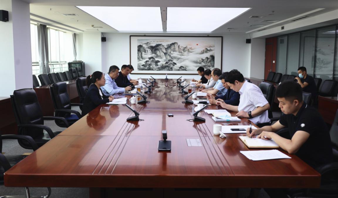 孫波接待高春毅來(lái)山西建投調(diào)研