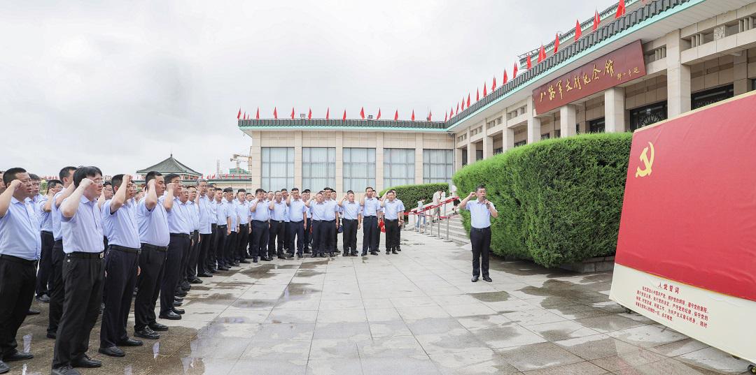 山西建投六建集團開展“重溫光輝歷史傳承太行精神”主題黨日活動