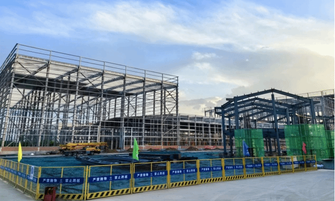 山西建投三建集團(tuán)長(zhǎng)治高新區(qū)鋰電產(chǎn)業(yè)園項(xiàng)目刷新“進(jìn)度條”