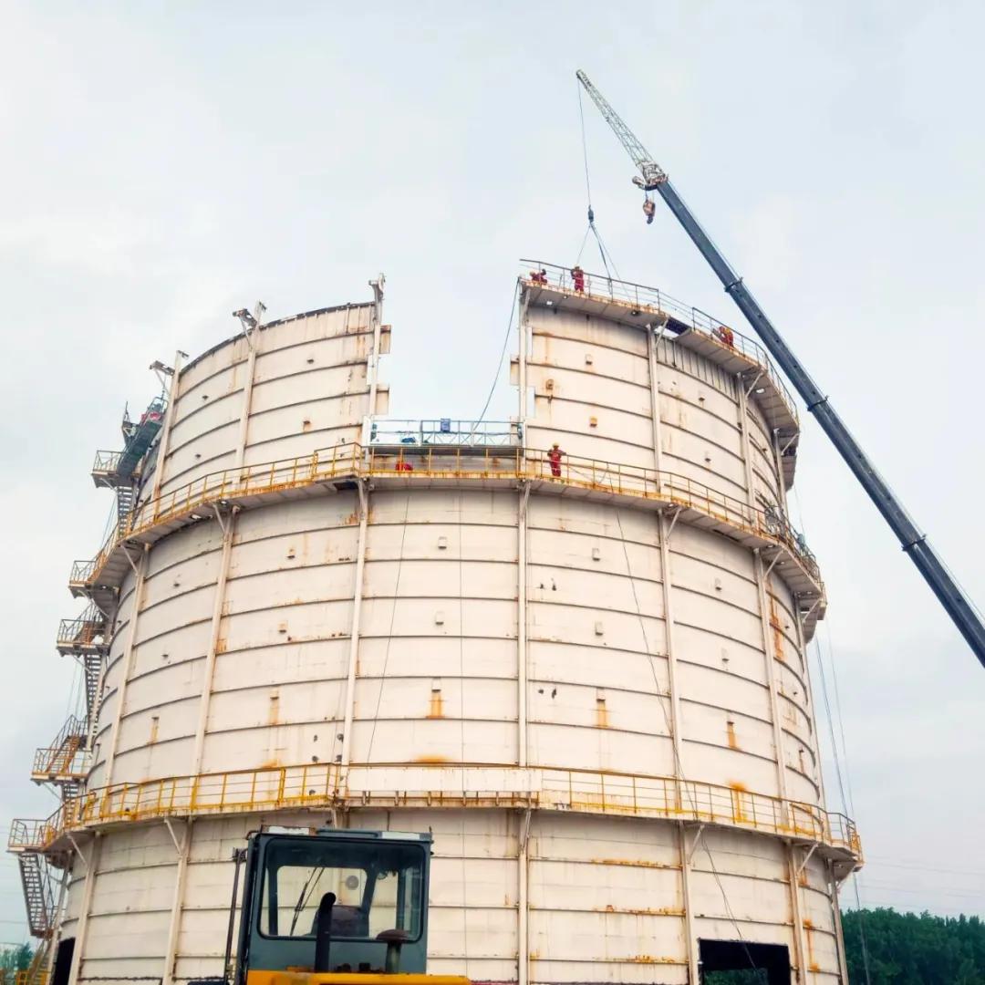 山西建投安裝集團(tuán)首個(gè)石化拆除項(xiàng)目施工取得突破性進(jìn)展